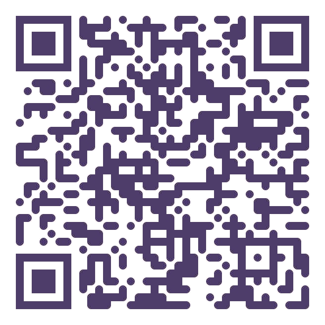 QR code that opens this baby shower invitation